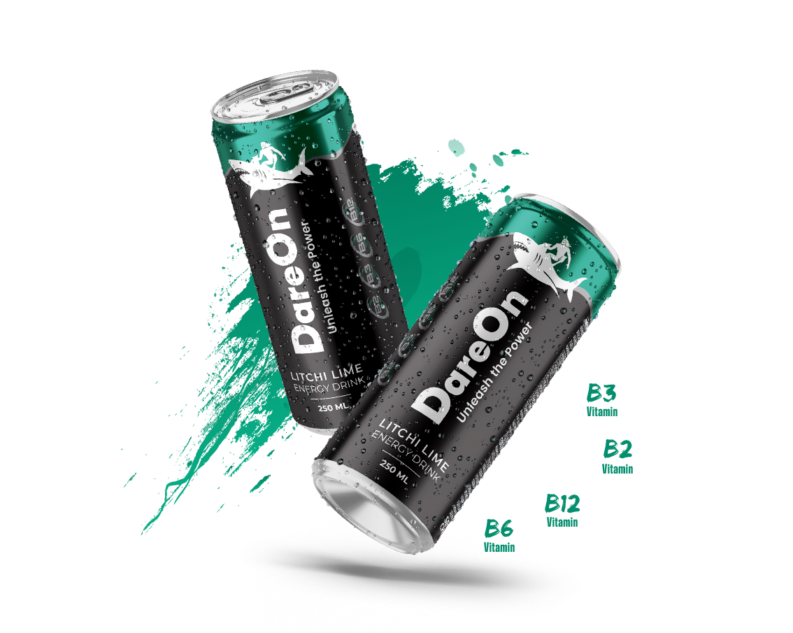 Dare On energy drink - litchi flavor